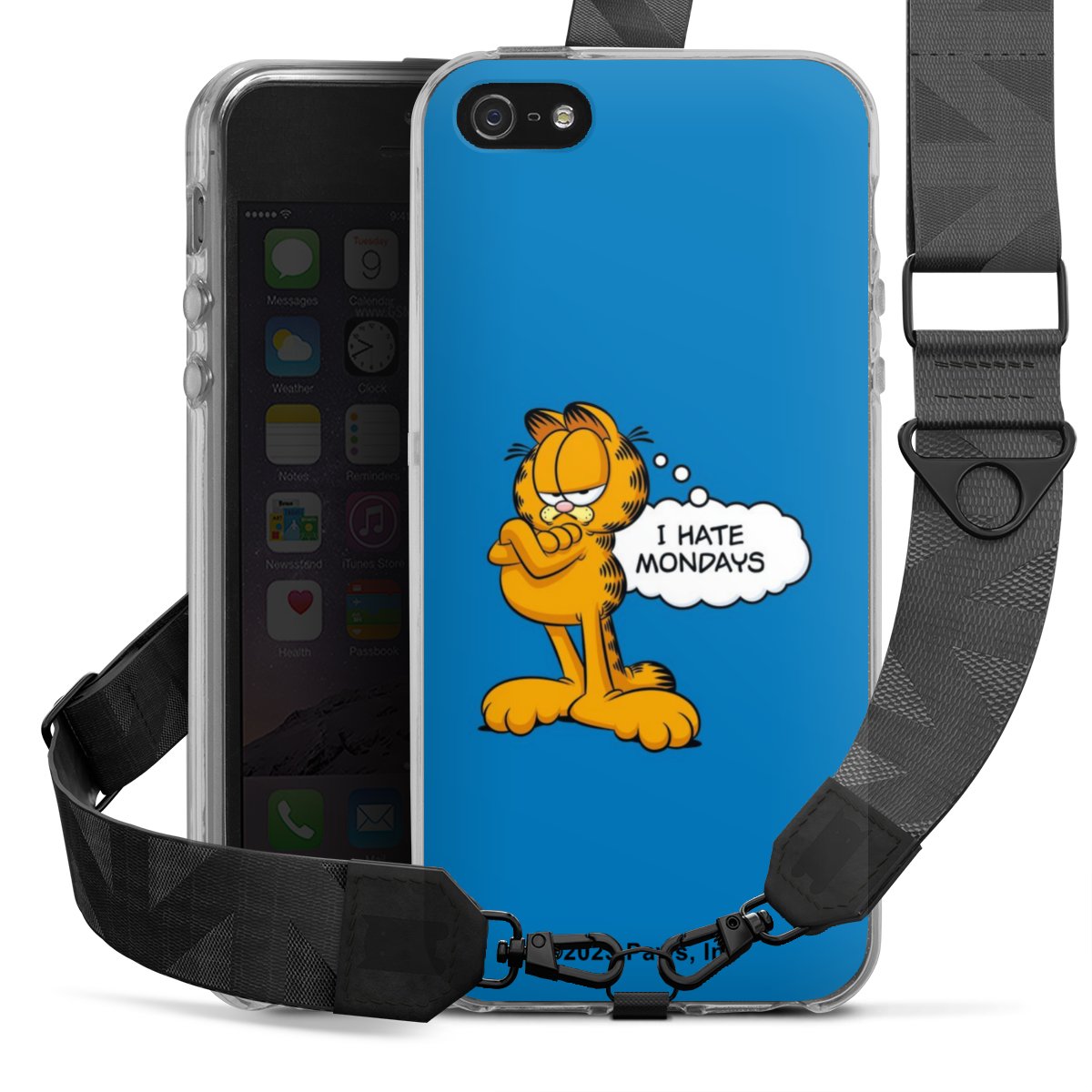 Garfield Je déteste les lundis Bleu