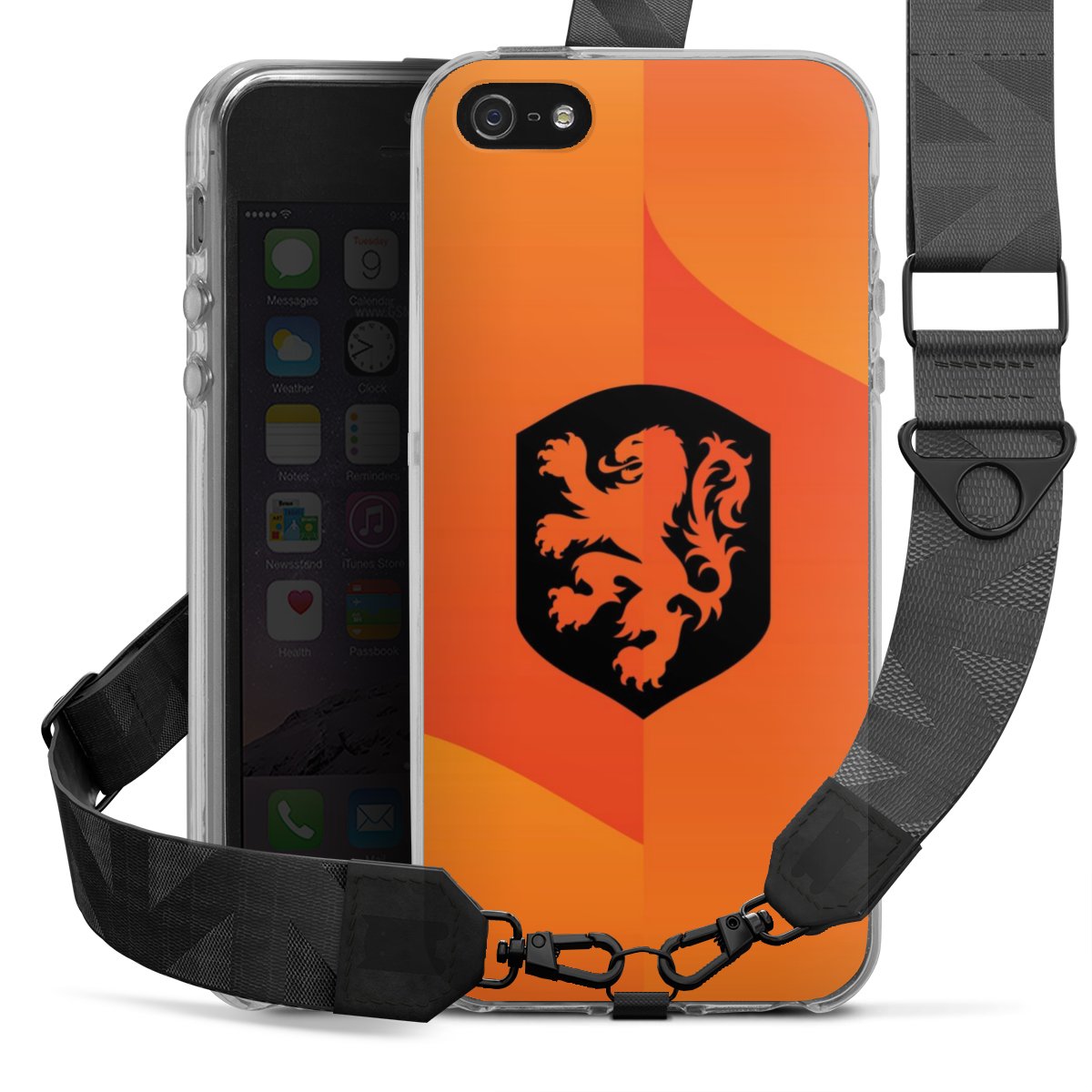 Nederlands Elftal Zwart Logo