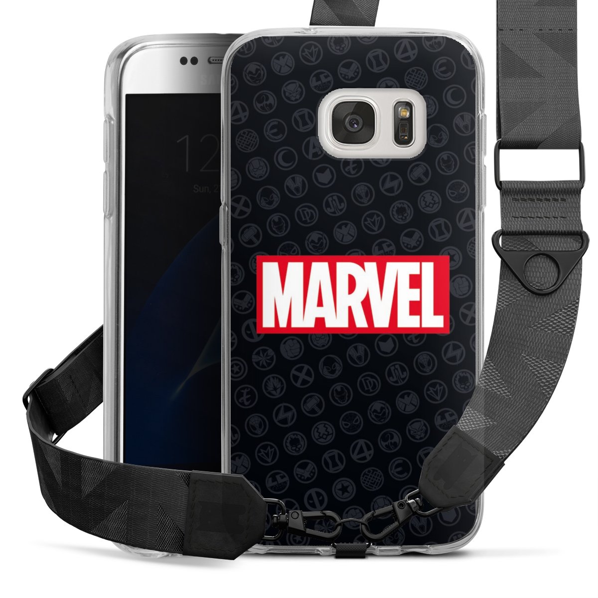 Marvel Logo Zwart Rood