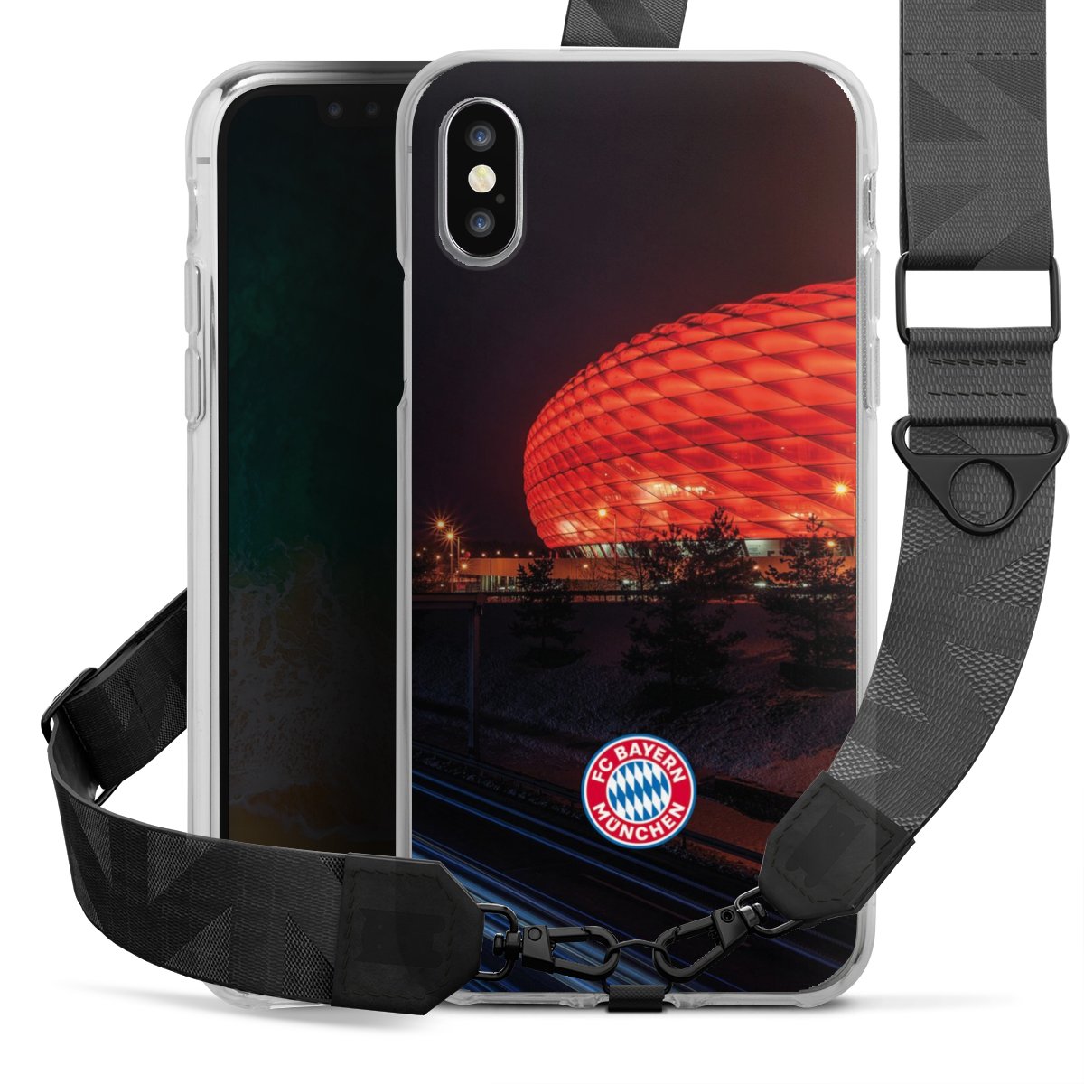 Allianz Arena bei Nacht FCB