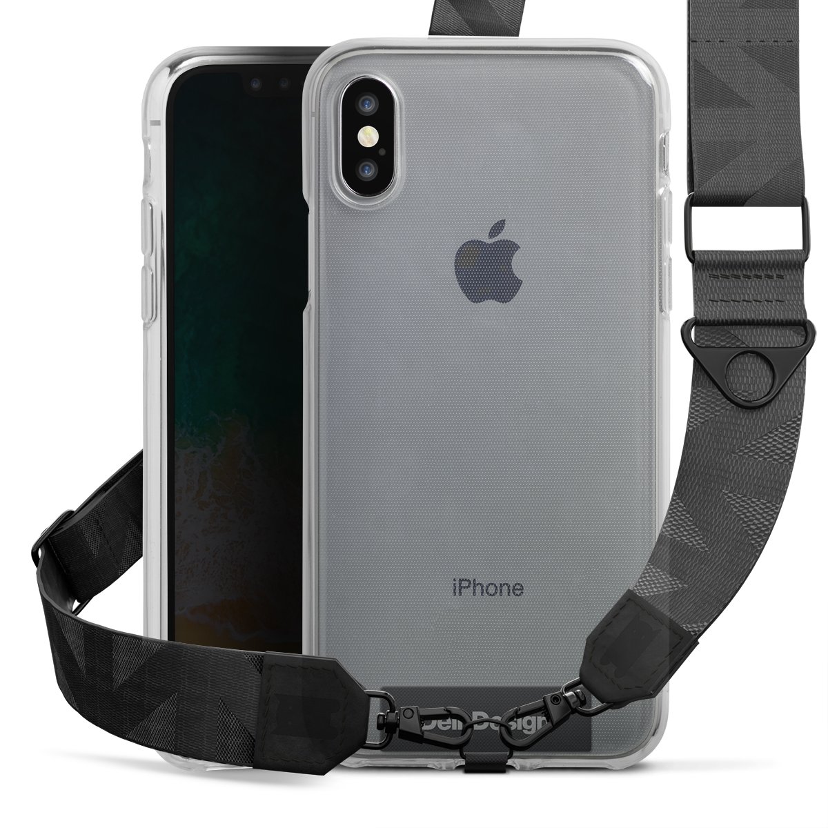New Carry Case Transparent per Apple iPhone X