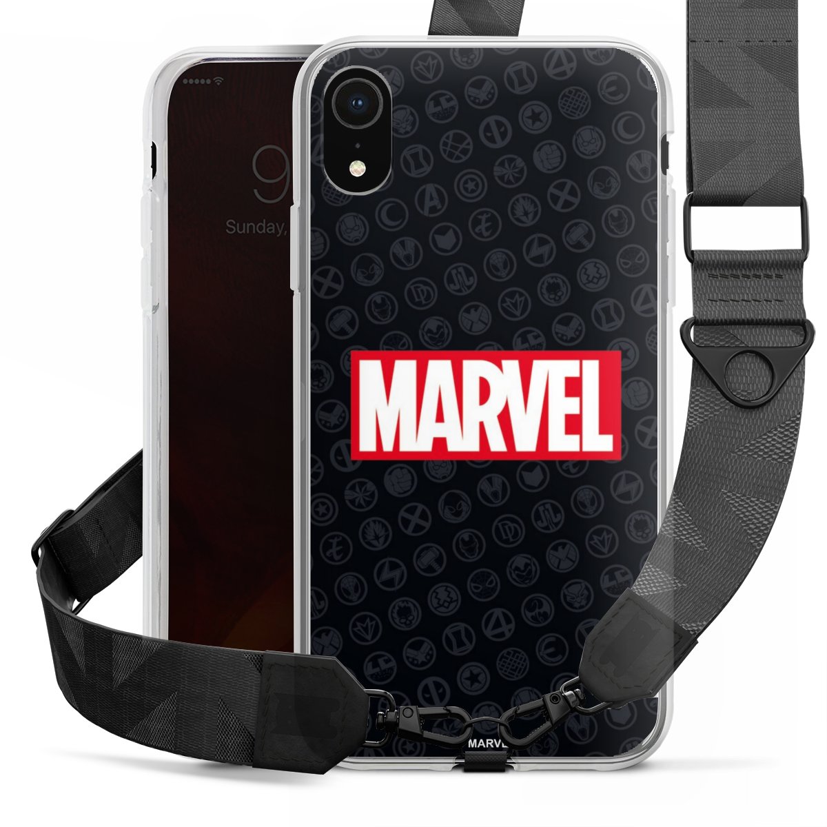 Marvel Logo Zwart Rood