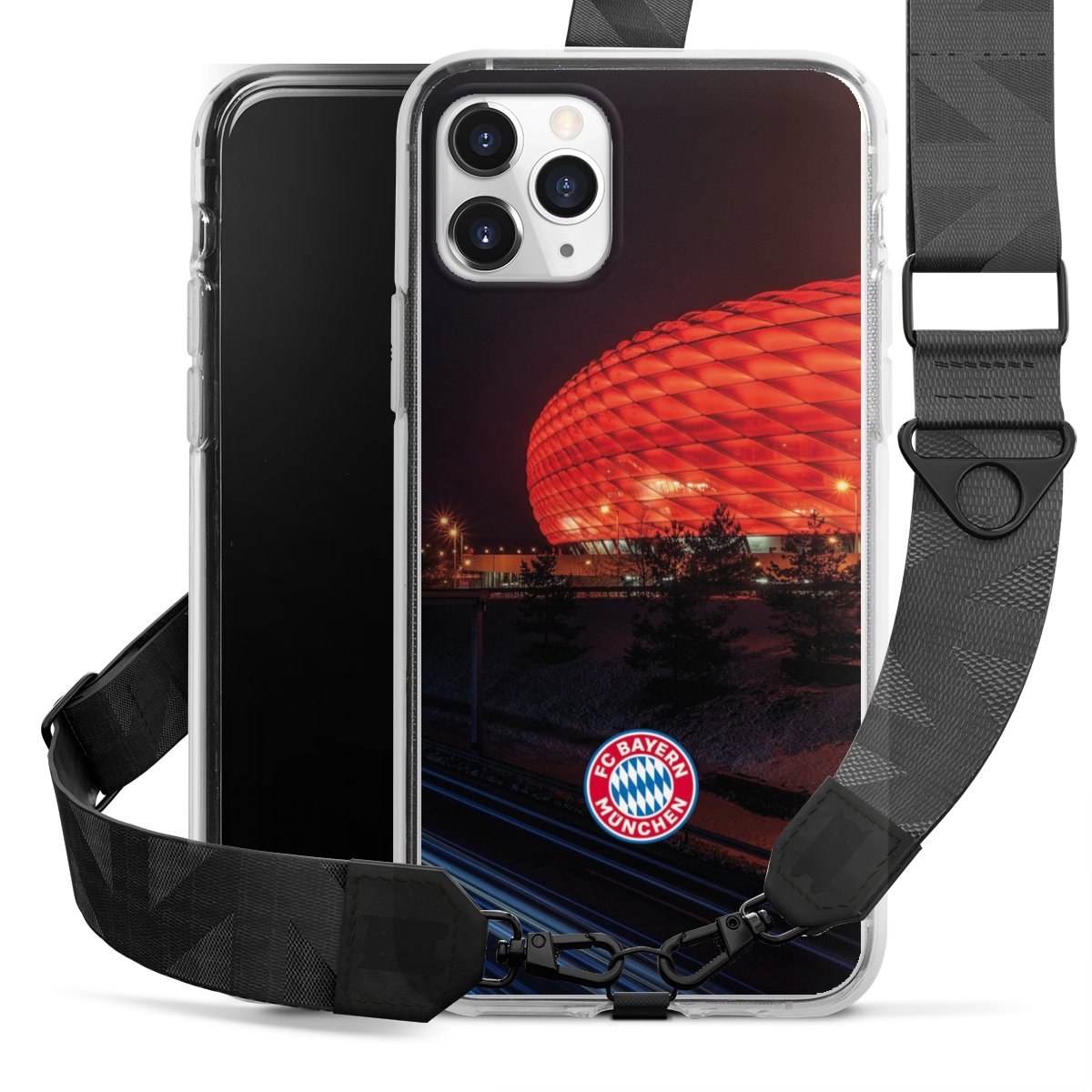 Allianz Arena bei Nacht FCB