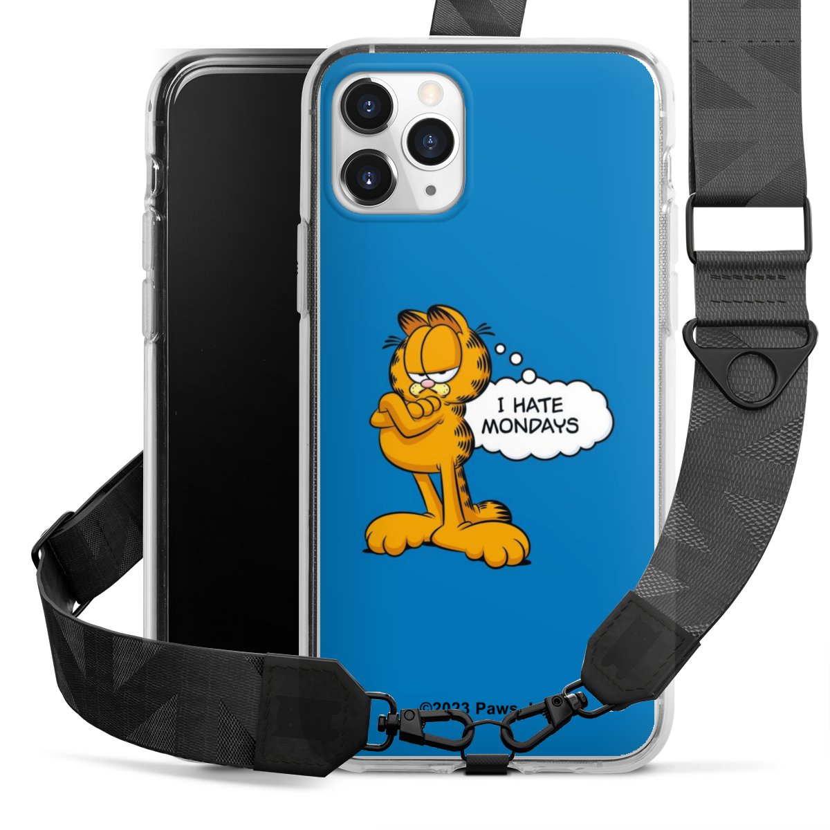 Garfield Je déteste les lundis Bleu