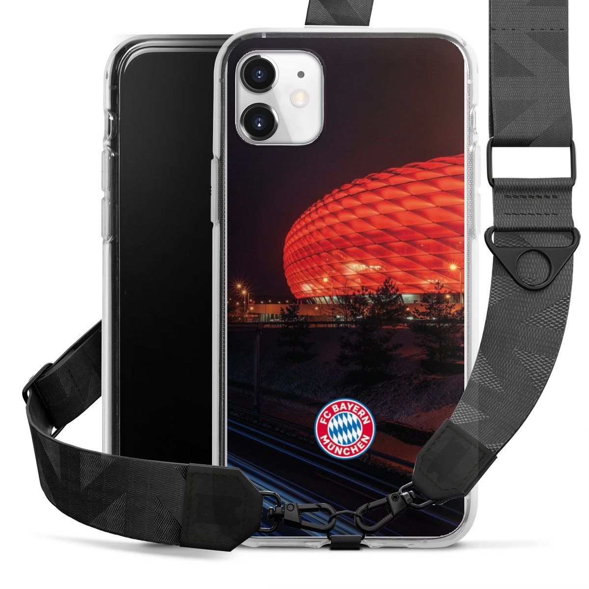 Allianz Arena bei Nacht FCB
