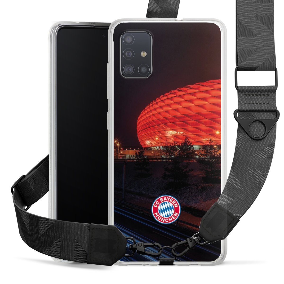 Allianz Arena bei Nacht FCB