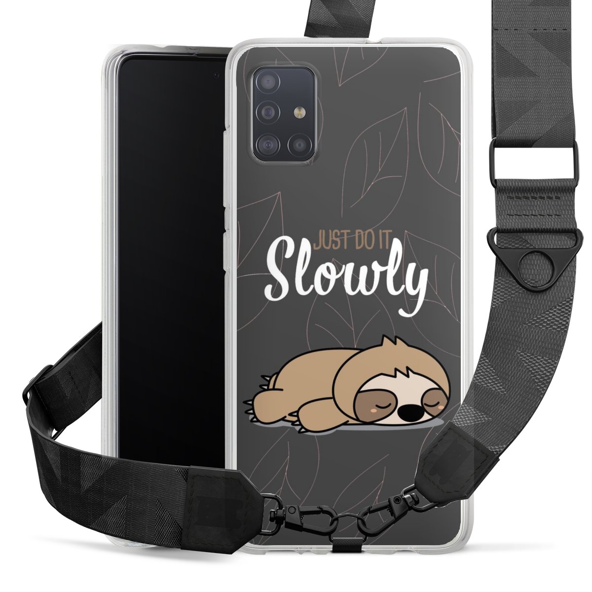 Just Do It Slowly Sloth Grey