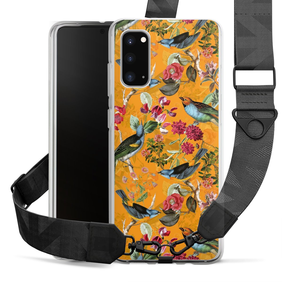 Vogels Bloemen Behang