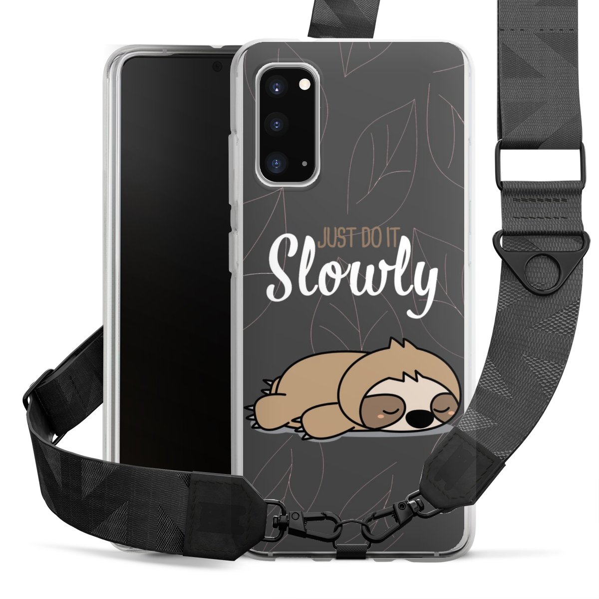 Just Do It Slowly Sloth Grey
