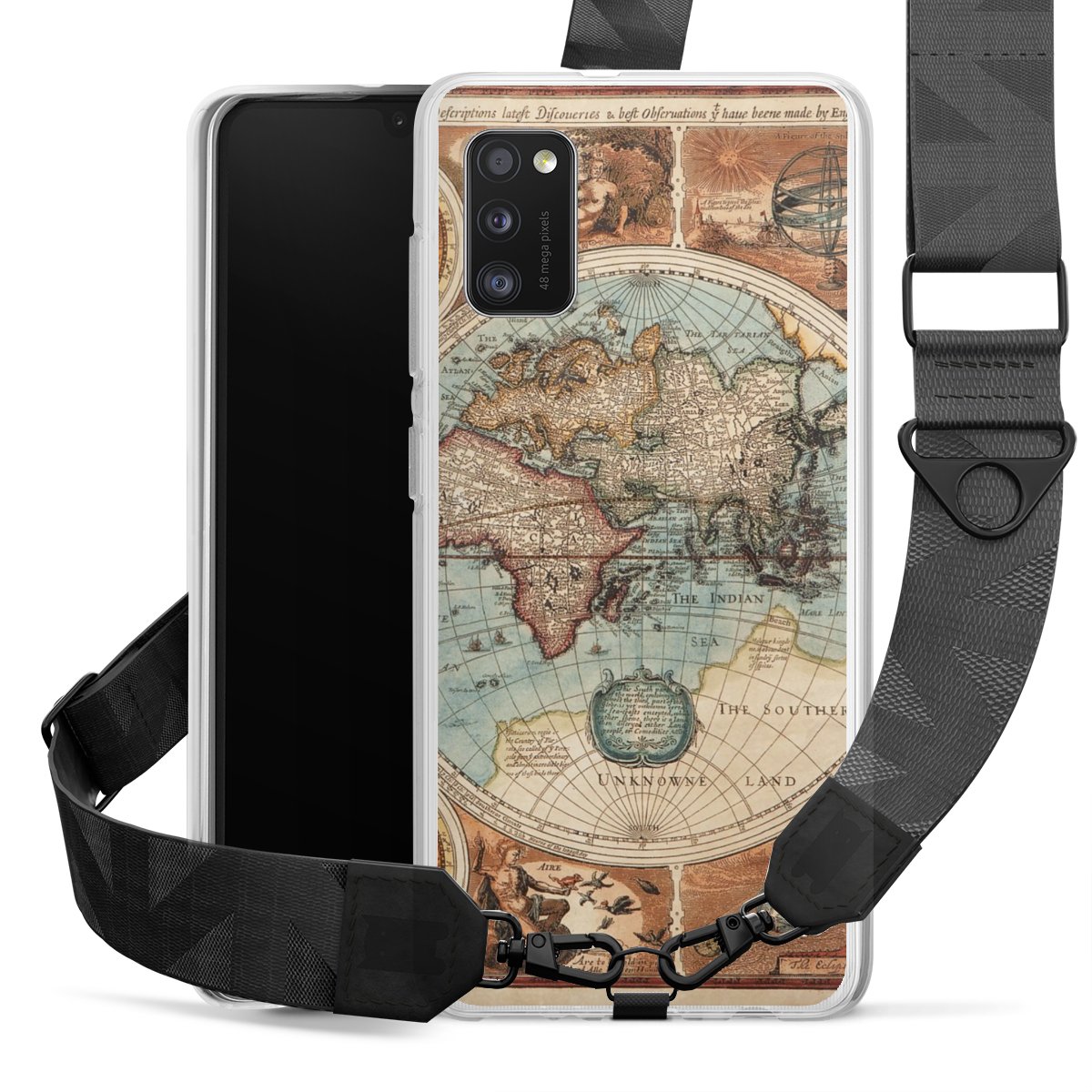 Mappa del mondo vintage