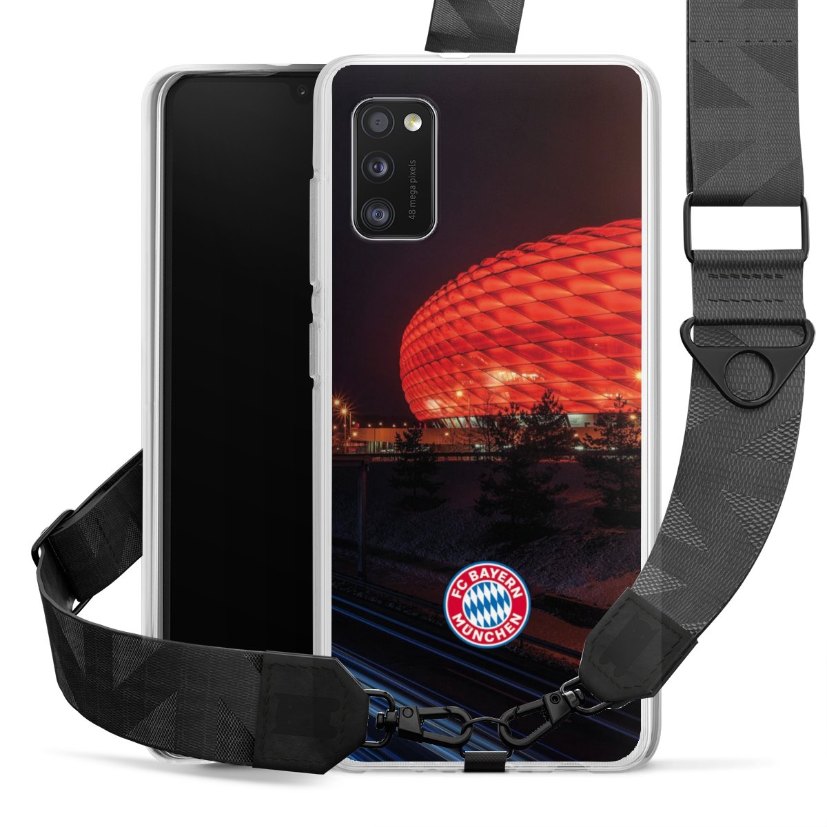 Allianz Arena bei Nacht FCB