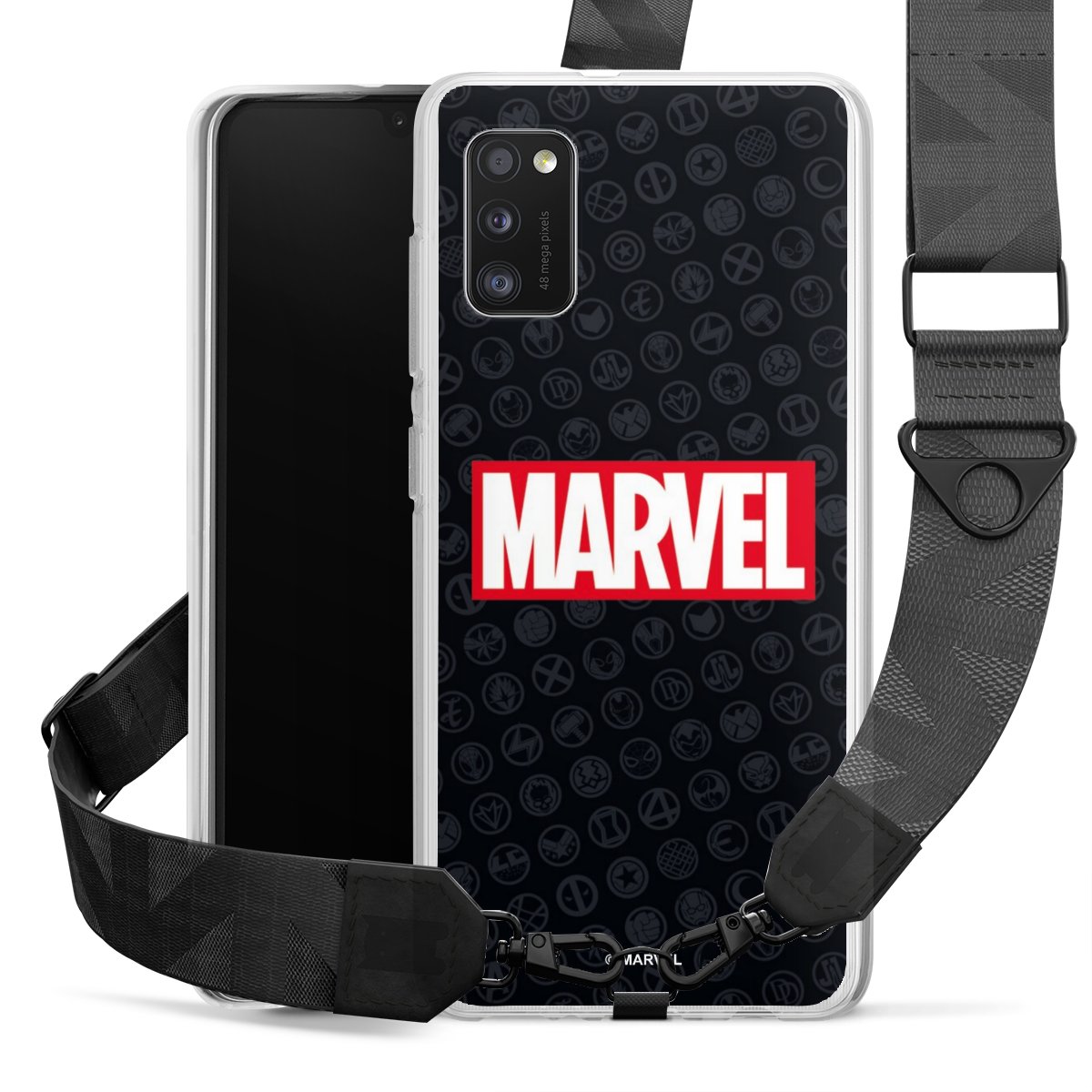 Marvel Logo Zwart Rood