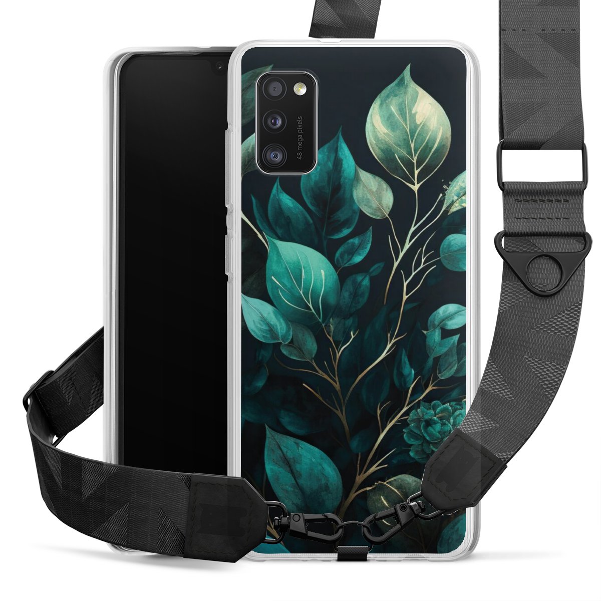 Eukalyptus dunkler Hintergrund