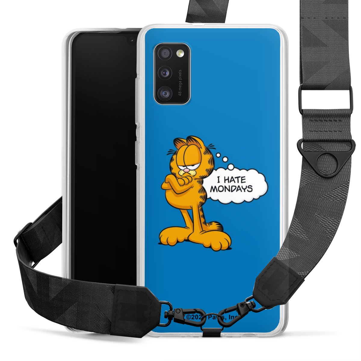 Garfield Je déteste les lundis Bleu