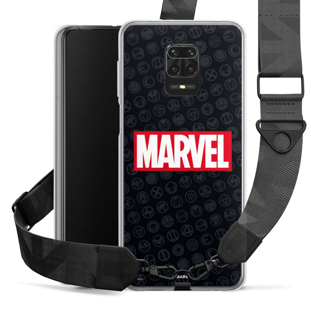 Marvel Logo Zwart Rood