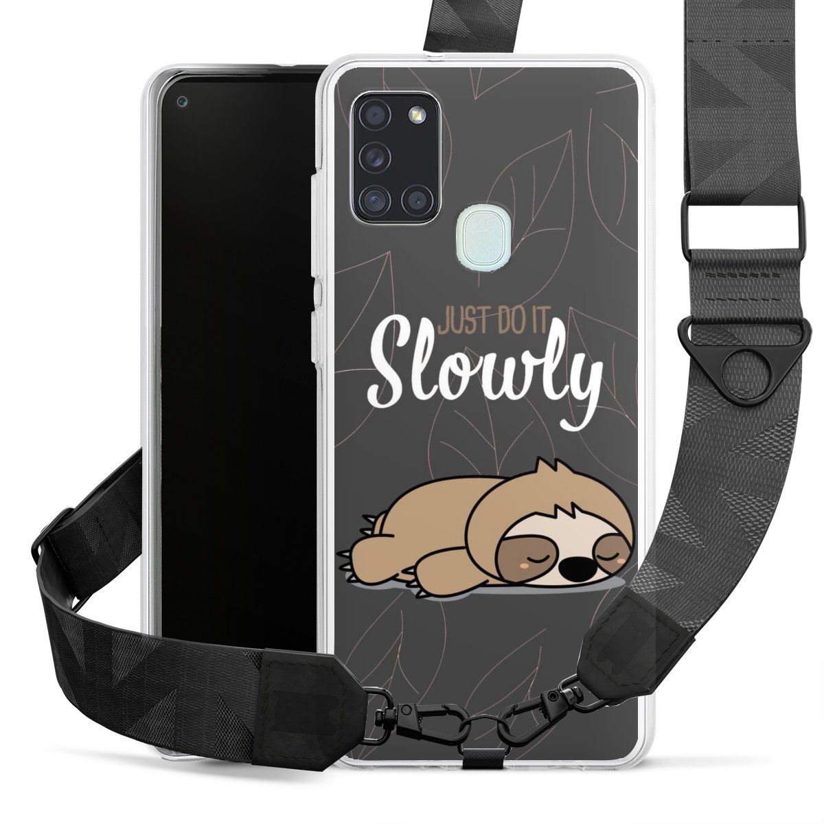 Just Do It Slowly Sloth Grey