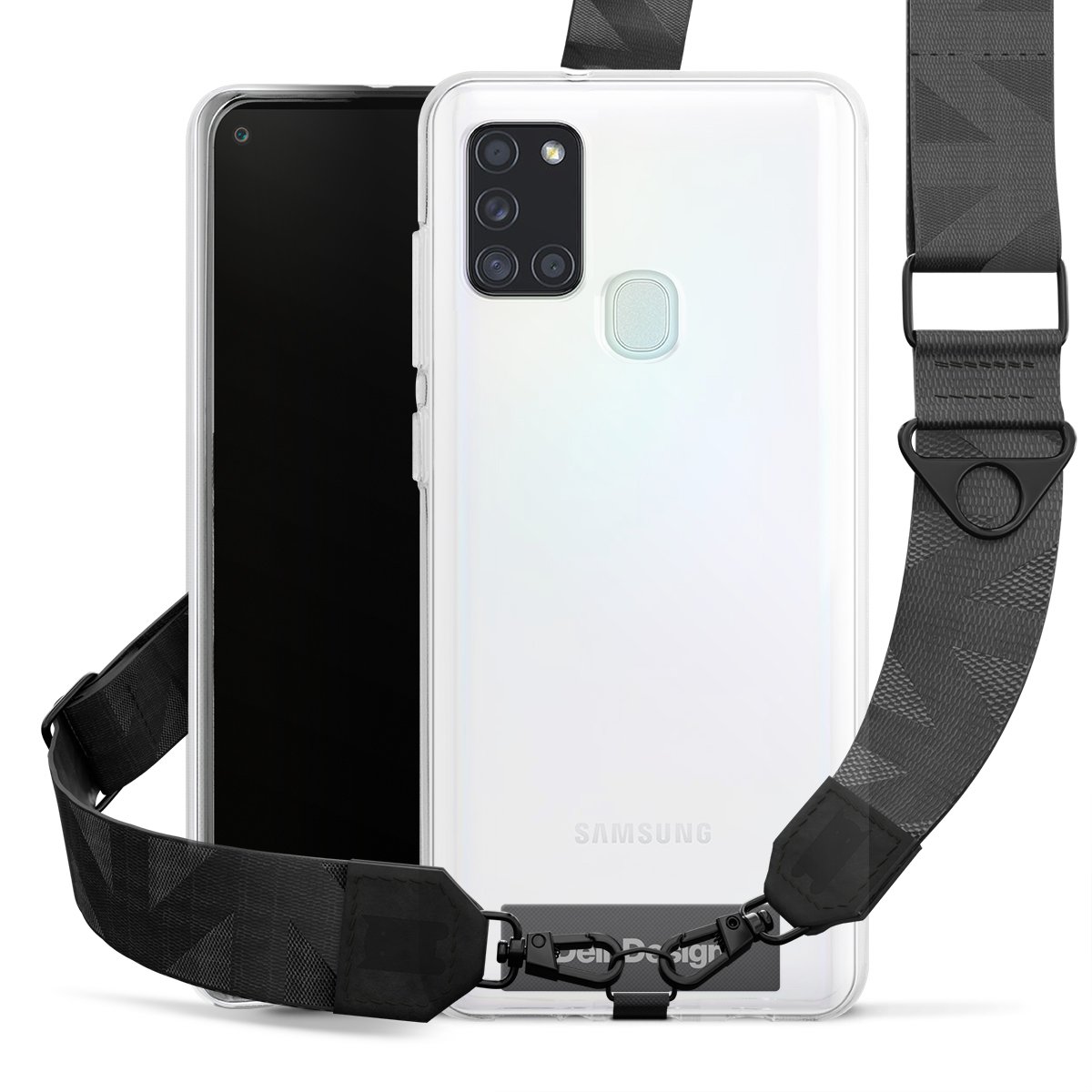 New Carry Case Transparent für Samsung Galaxy A21s