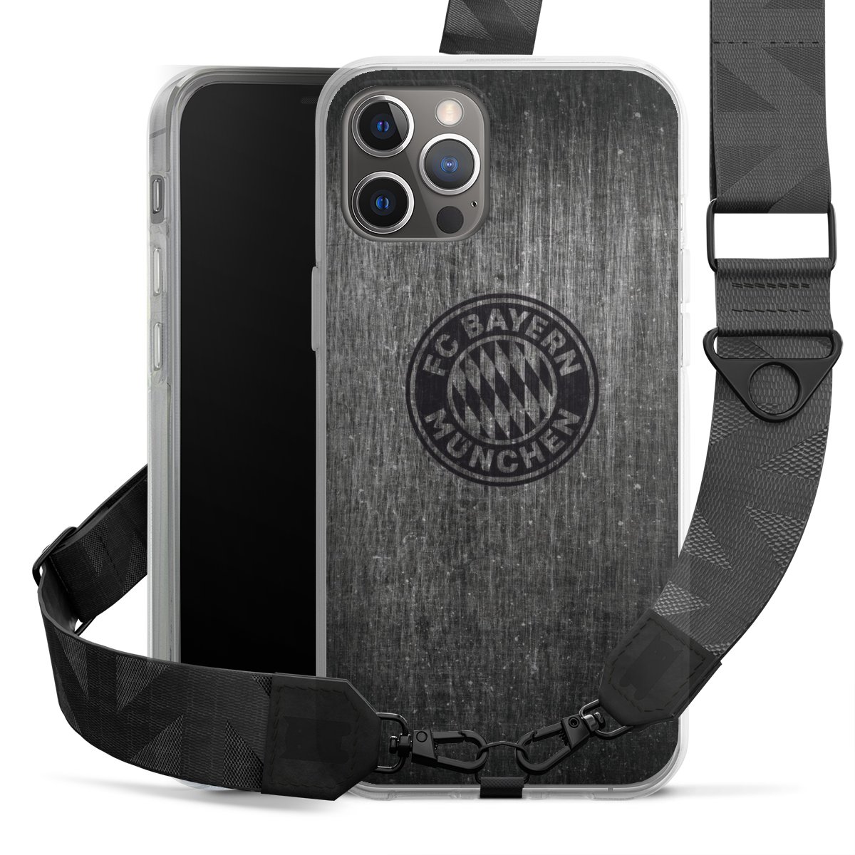 Metalllook FCB Logo einfarbig