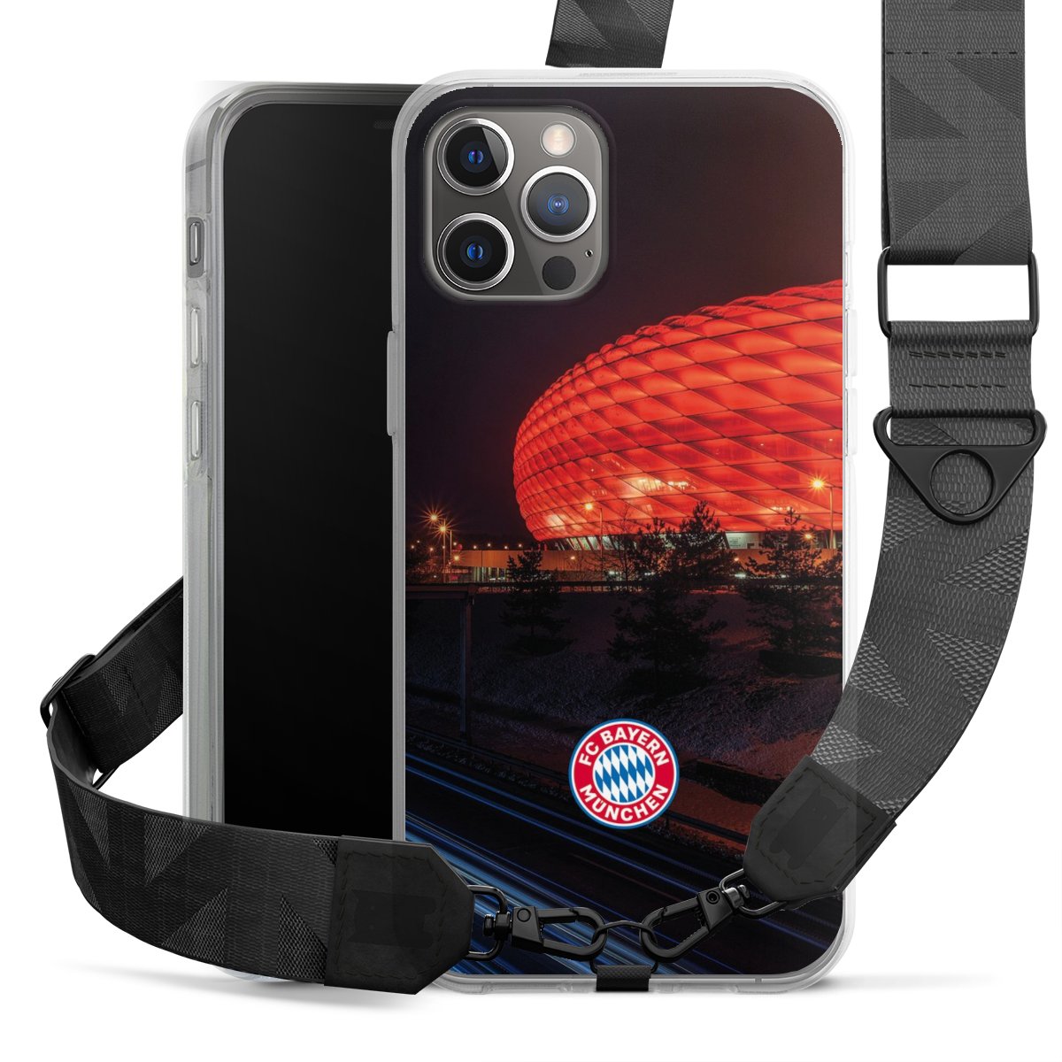 Allianz Arena bei Nacht FCB
