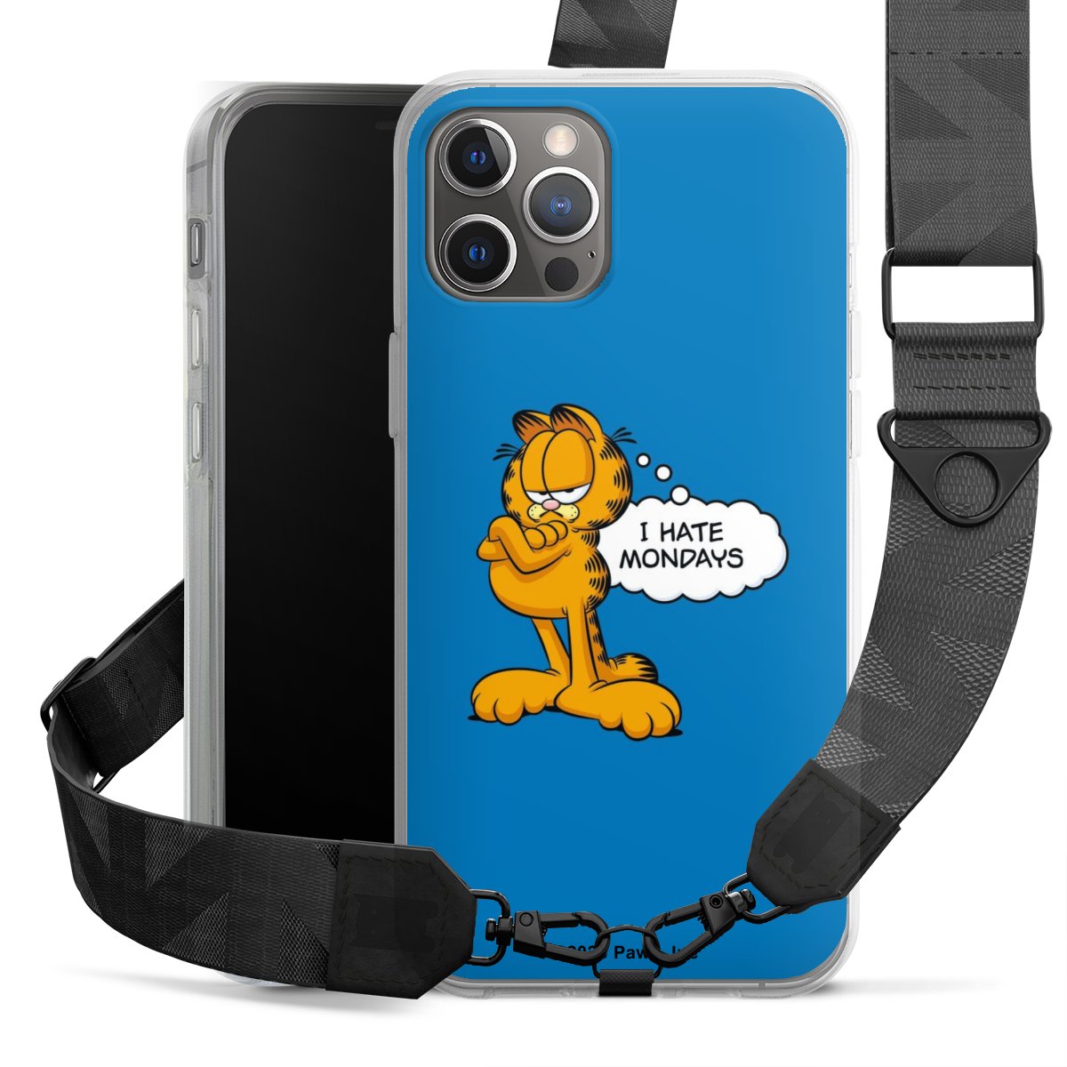 Garfield Ik haat maandagen blauw