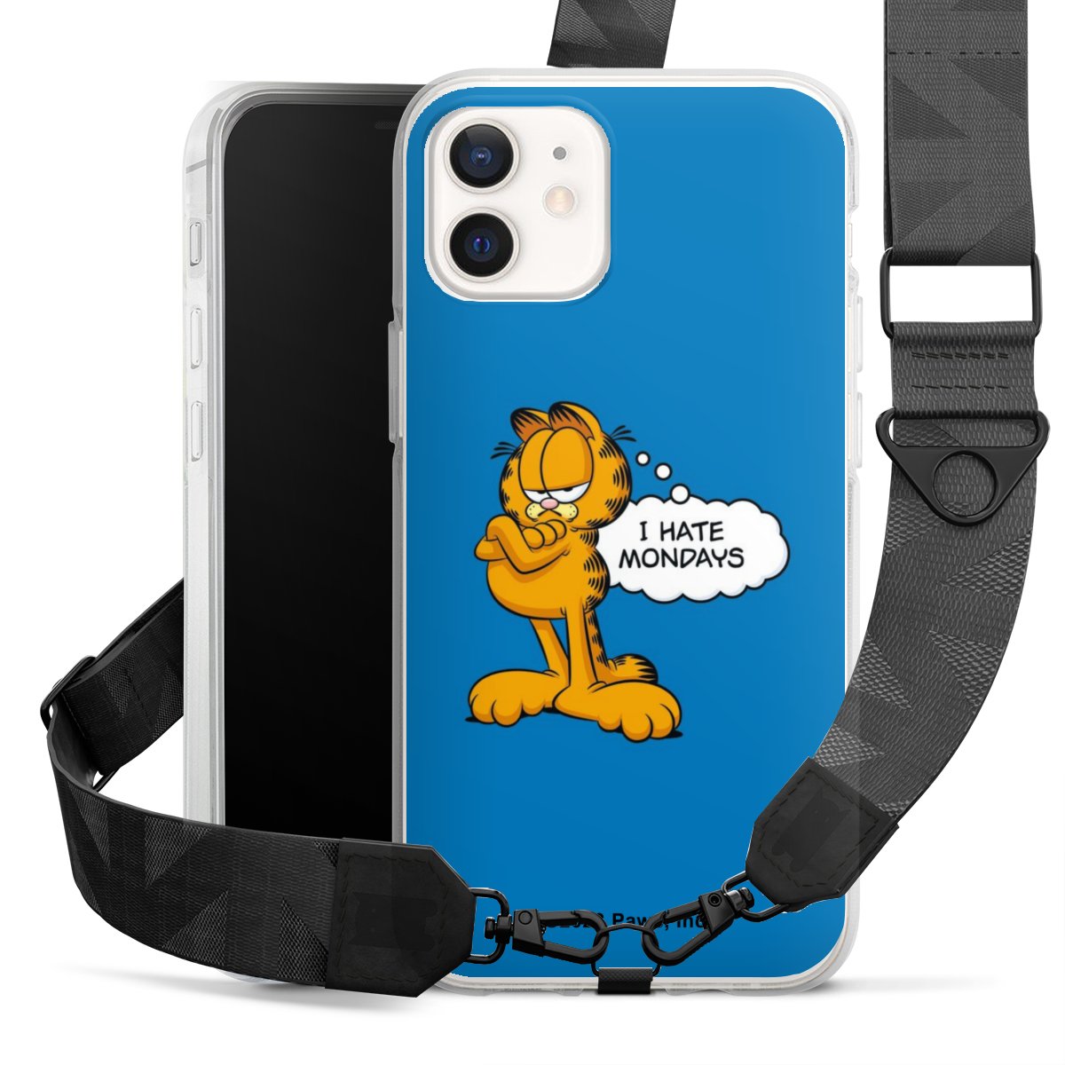 Garfield Ik haat maandagen blauw