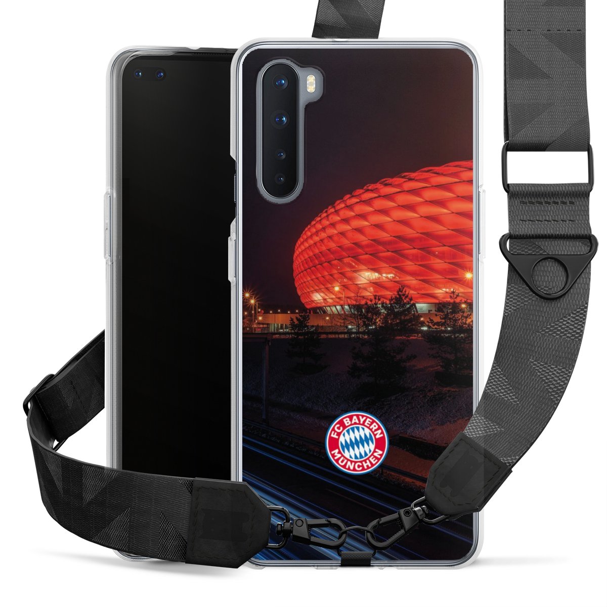 Allianz Arena bei Nacht FCB