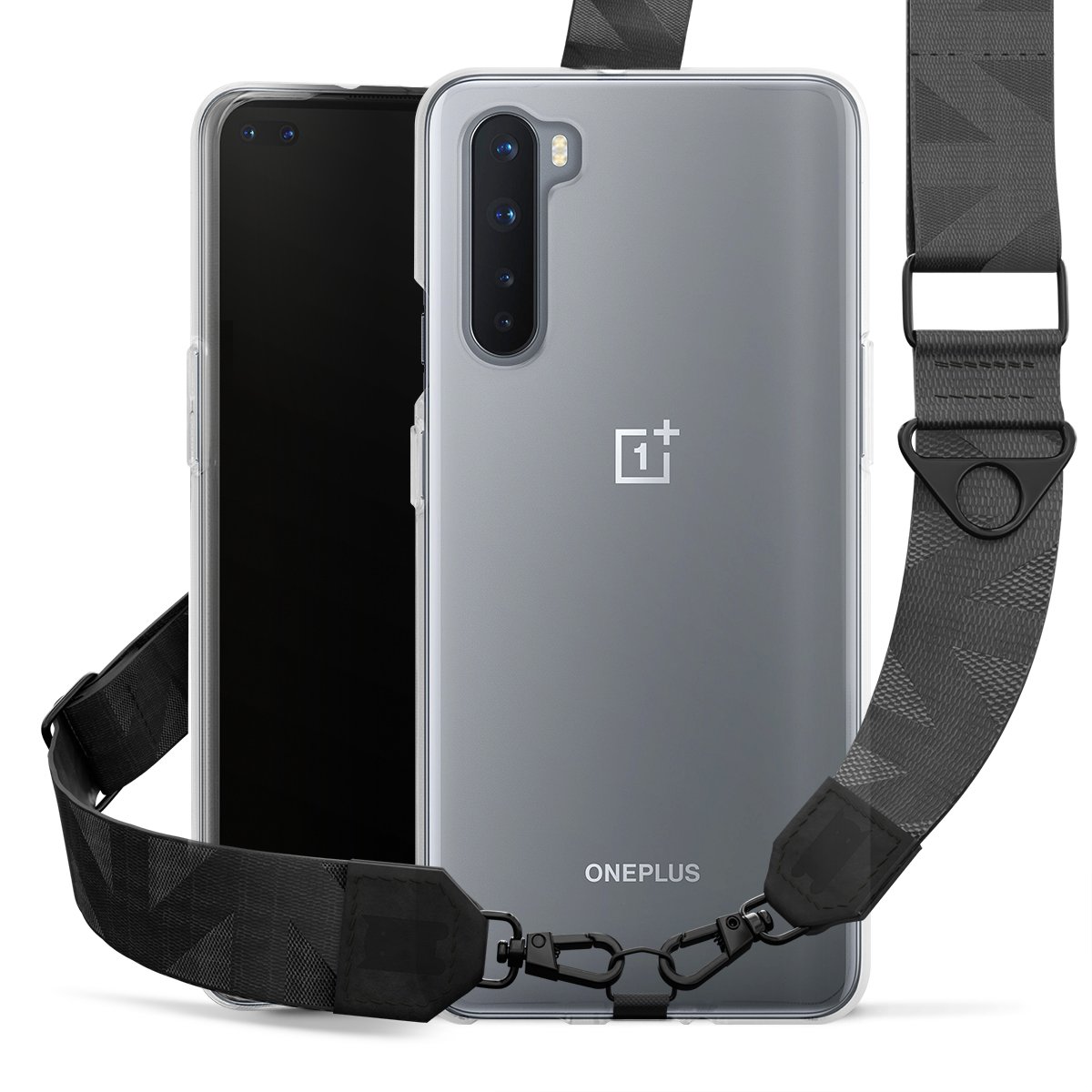 New Carry Case Transparent per OnePlus Nord