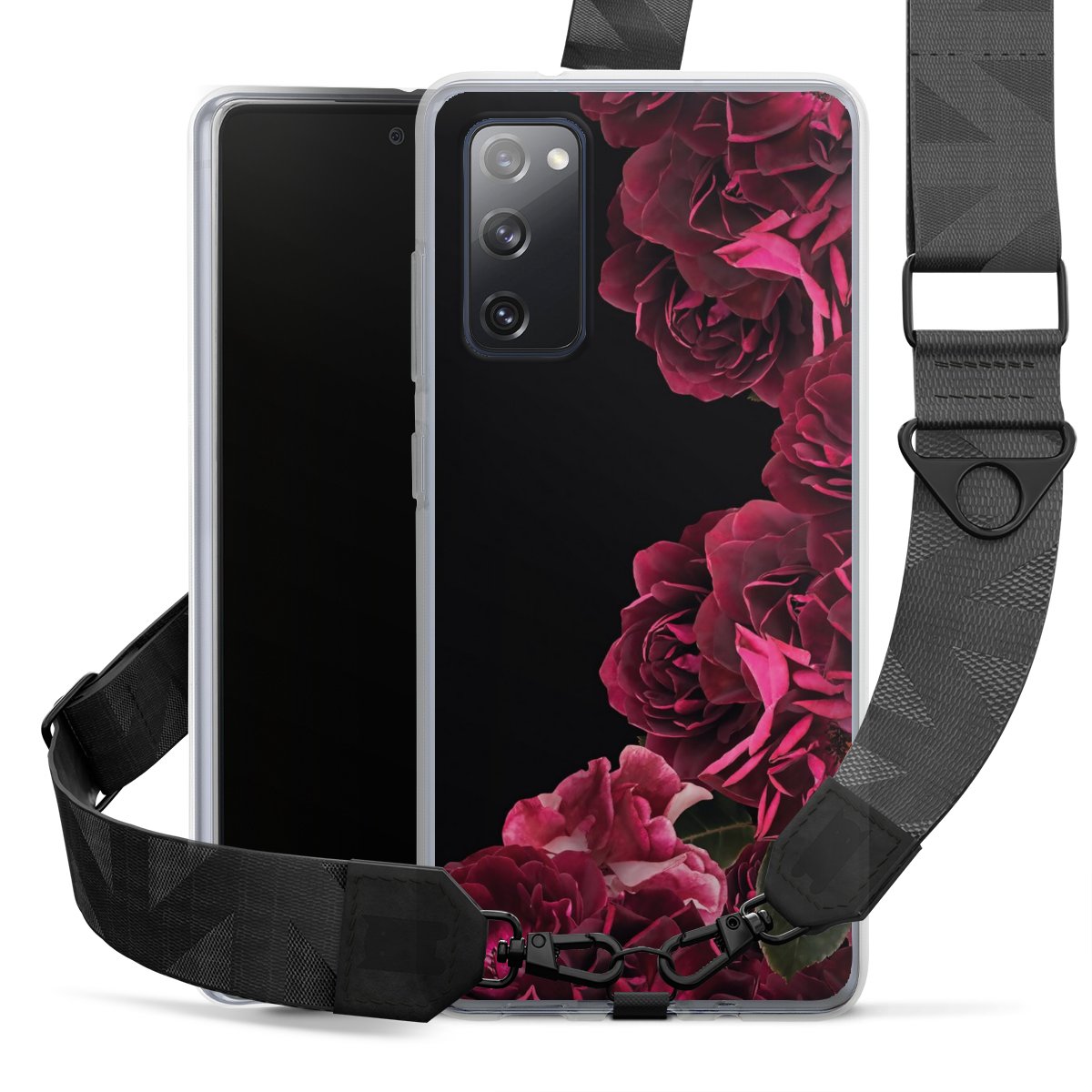 Rose vintage su nero