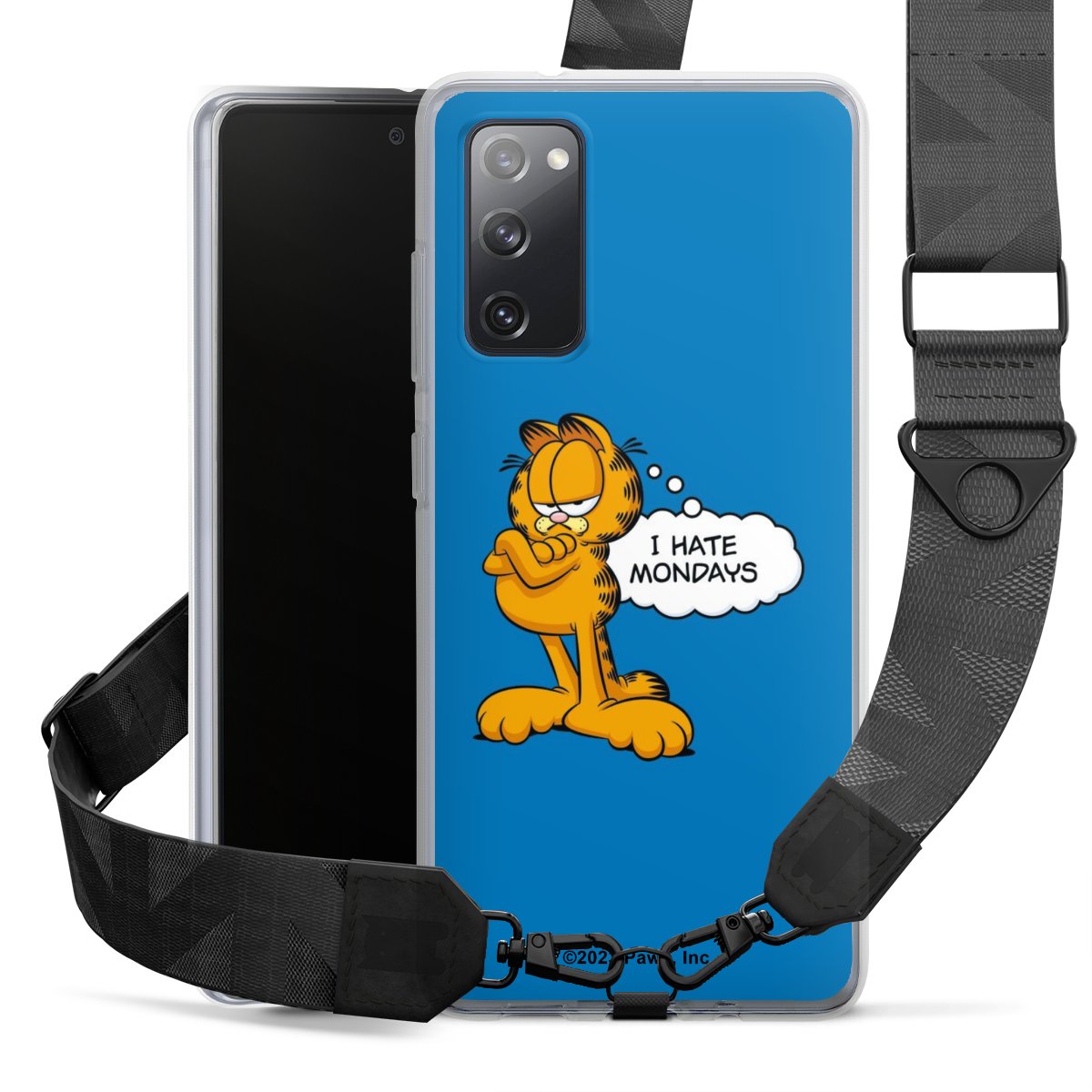 Garfield Ik haat maandagen blauw