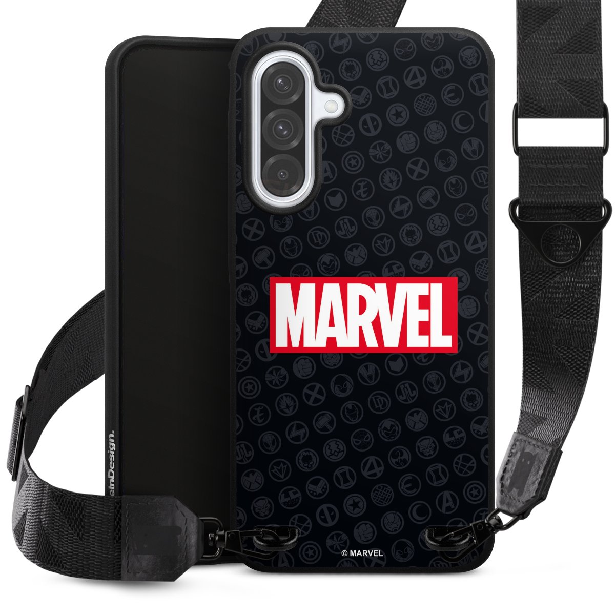 Marvel Logo Black Red 