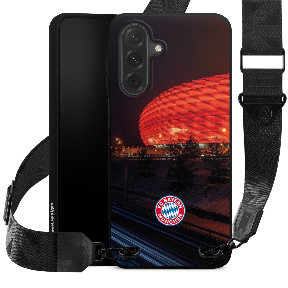 Allianz Arena bei Nacht FCB