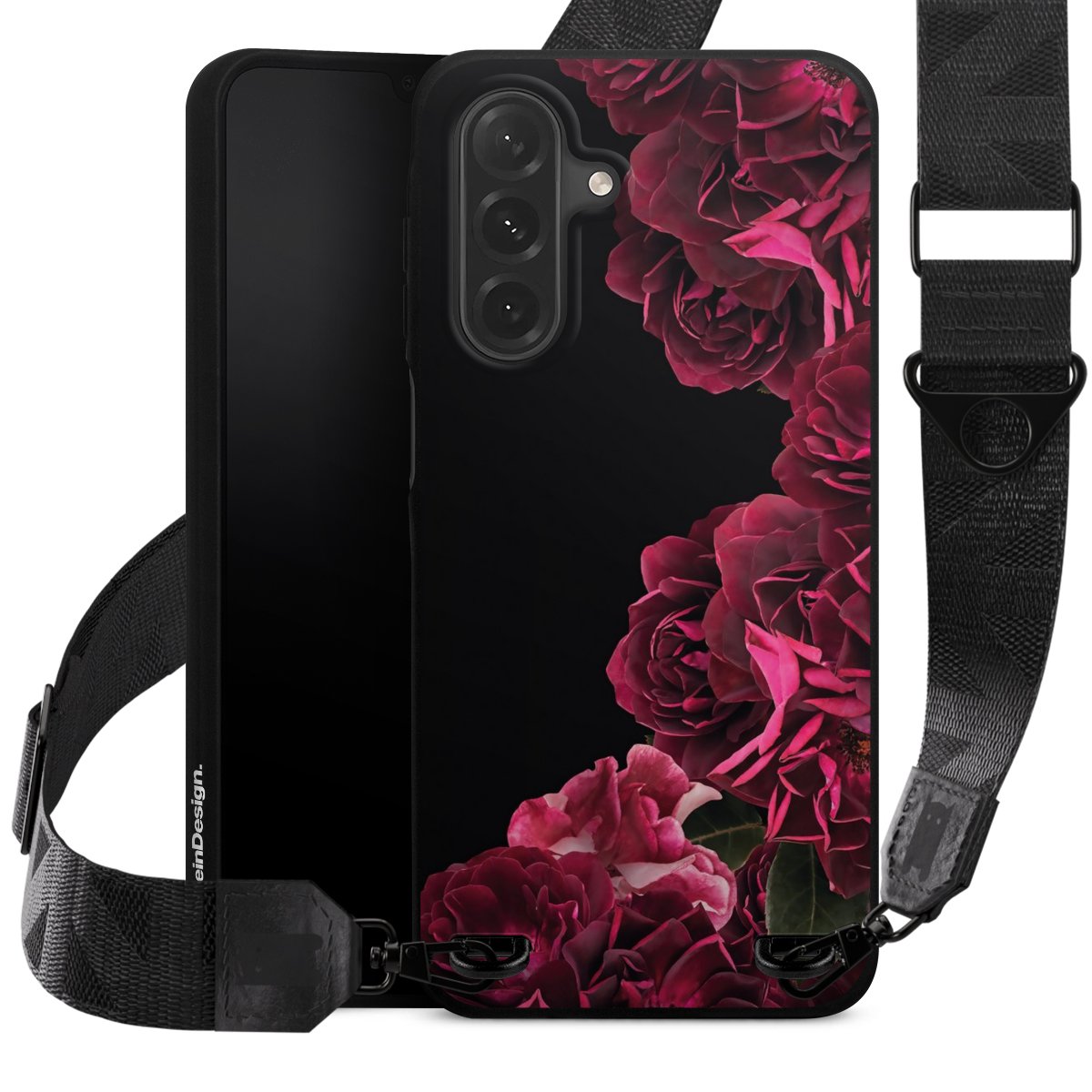Rose vintage su nero