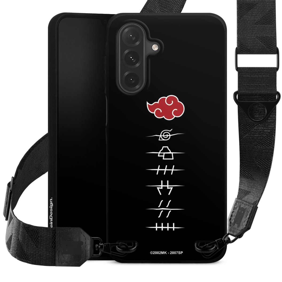 Symboles des membres de l'Akatsuki noirs