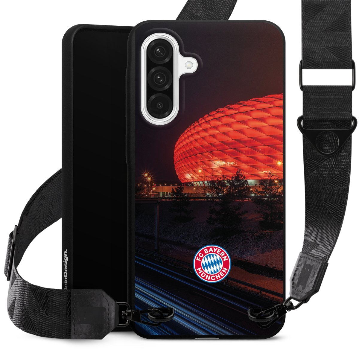 Allianz Arena bei Nacht FCB