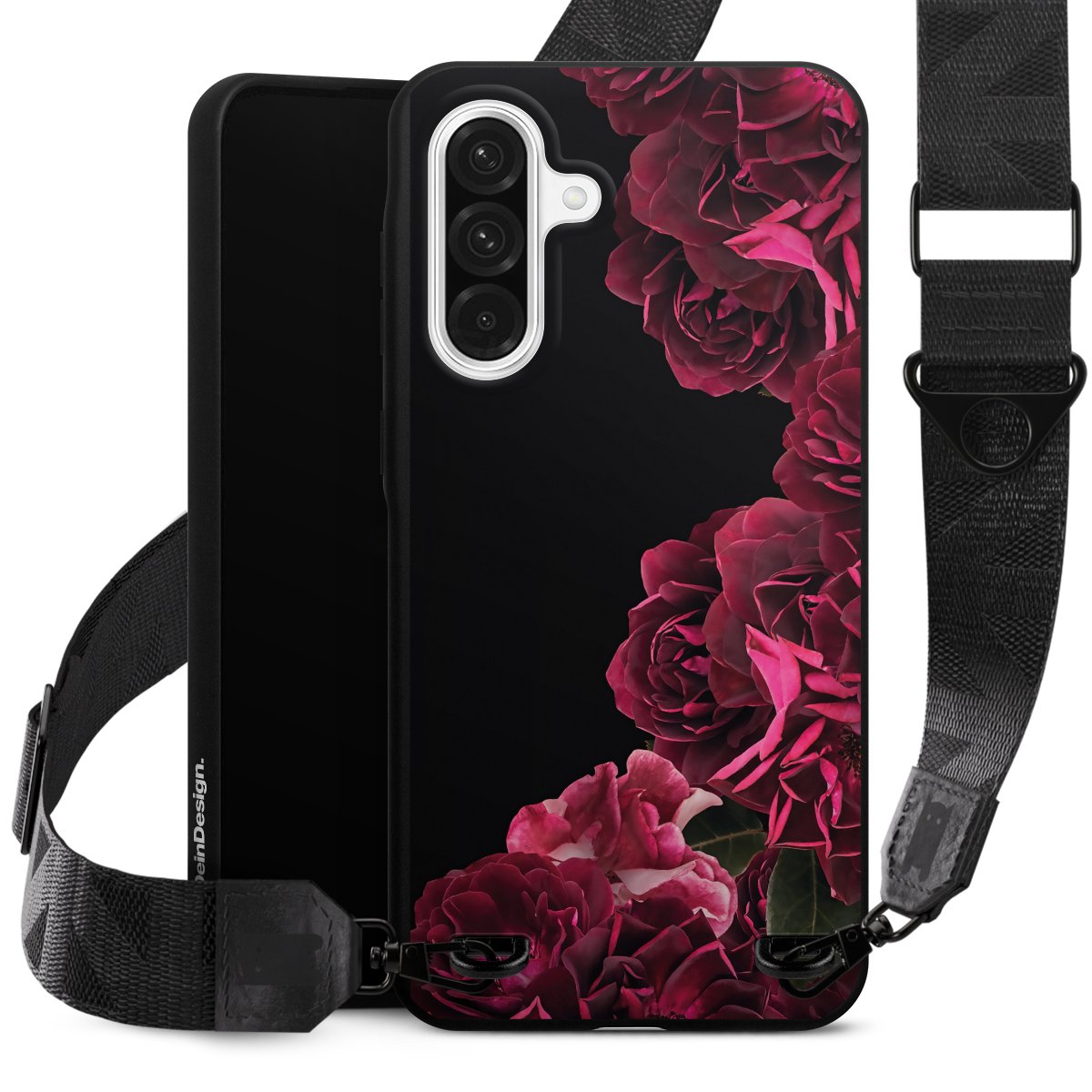 Rose vintage su nero