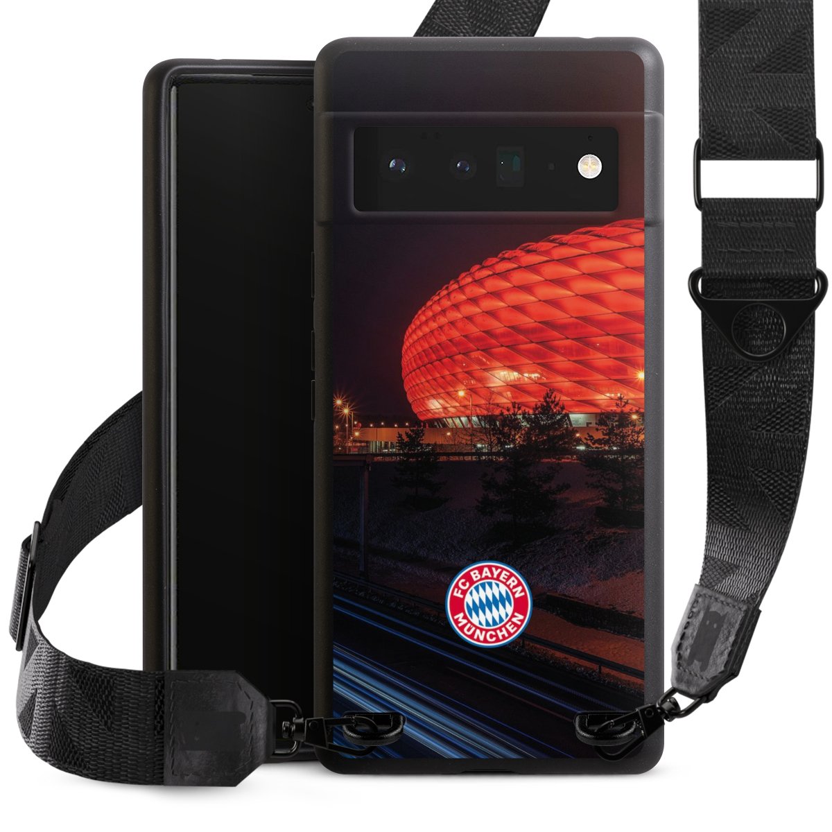 Allianz Arena bei Nacht FCB