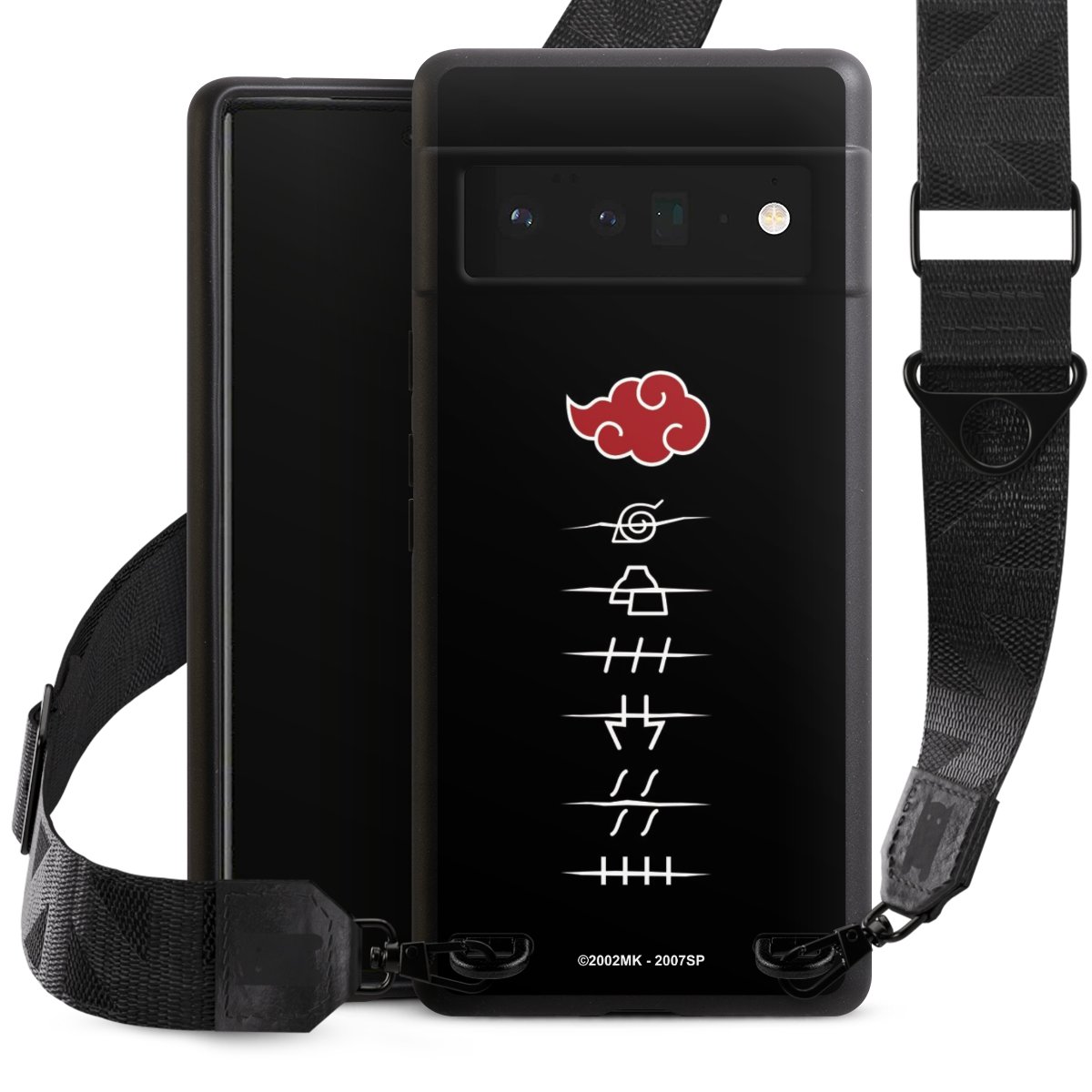 Symboles des membres de l'Akatsuki noirs