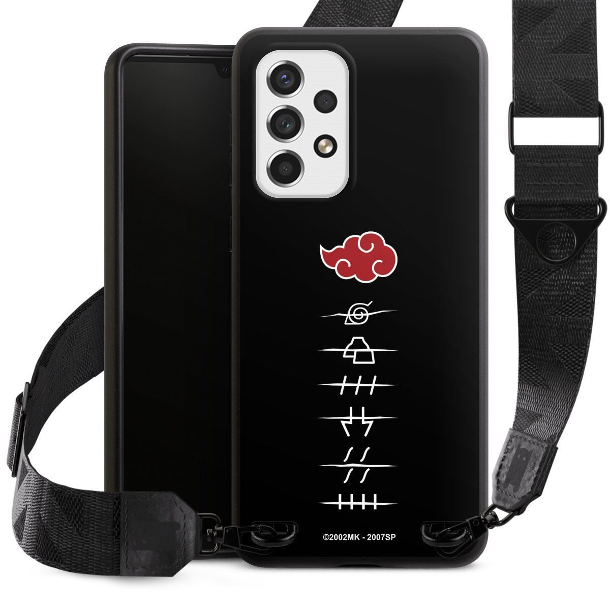 Symboles des membres de l'Akatsuki noirs
