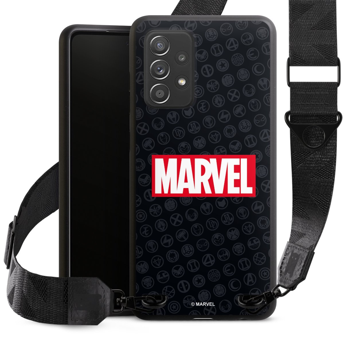 Marvel Logo Zwart Rood