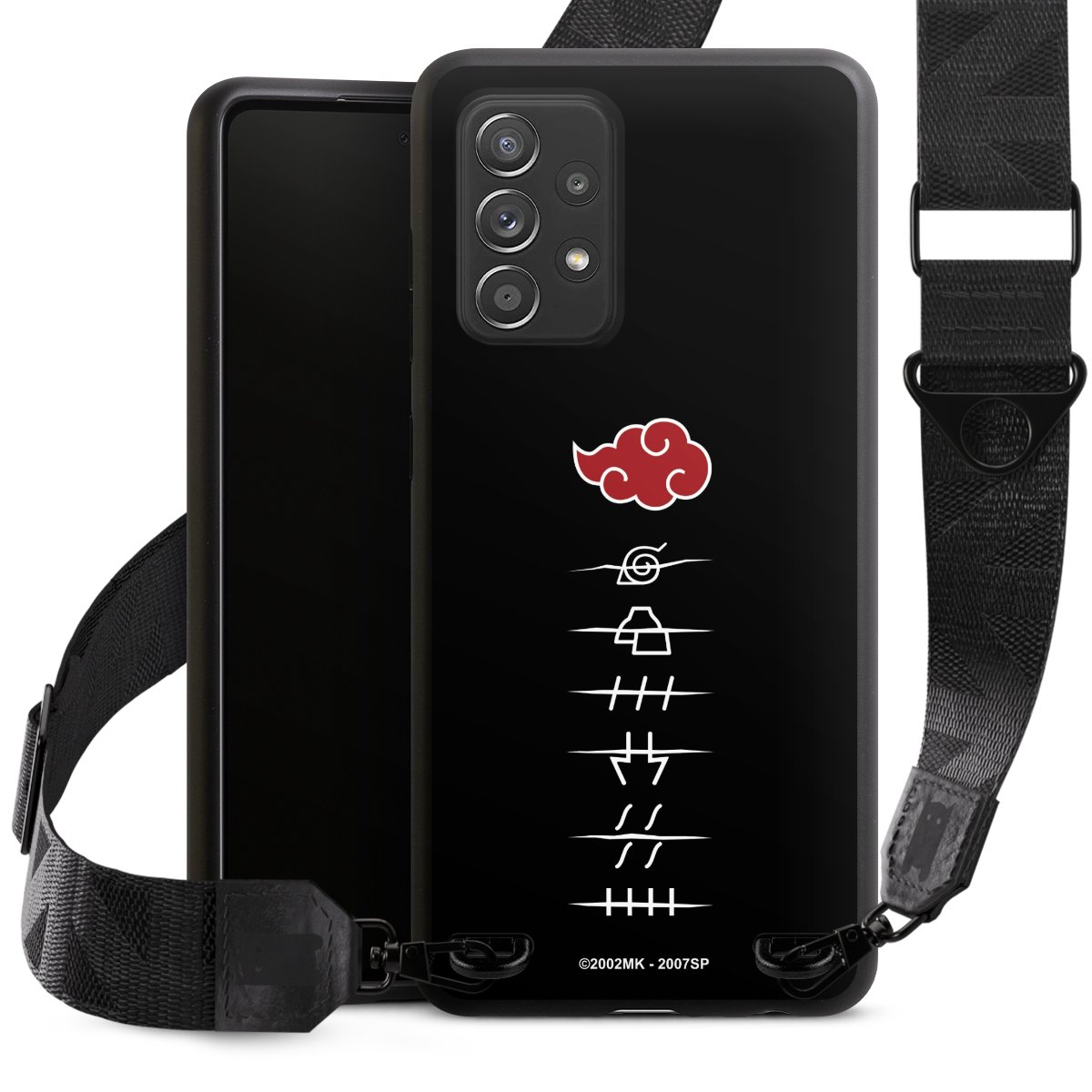 Symboles des membres de l'Akatsuki noirs