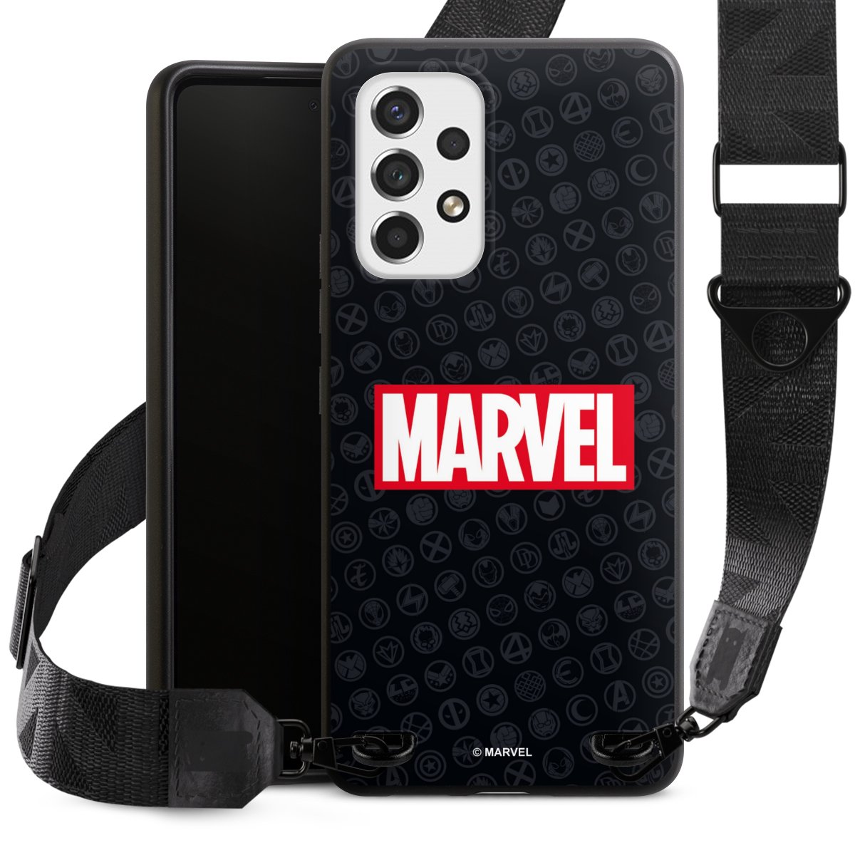 Marvel Logo Noir Rouge