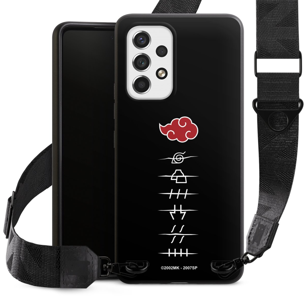 Symboles des membres de l'Akatsuki noirs