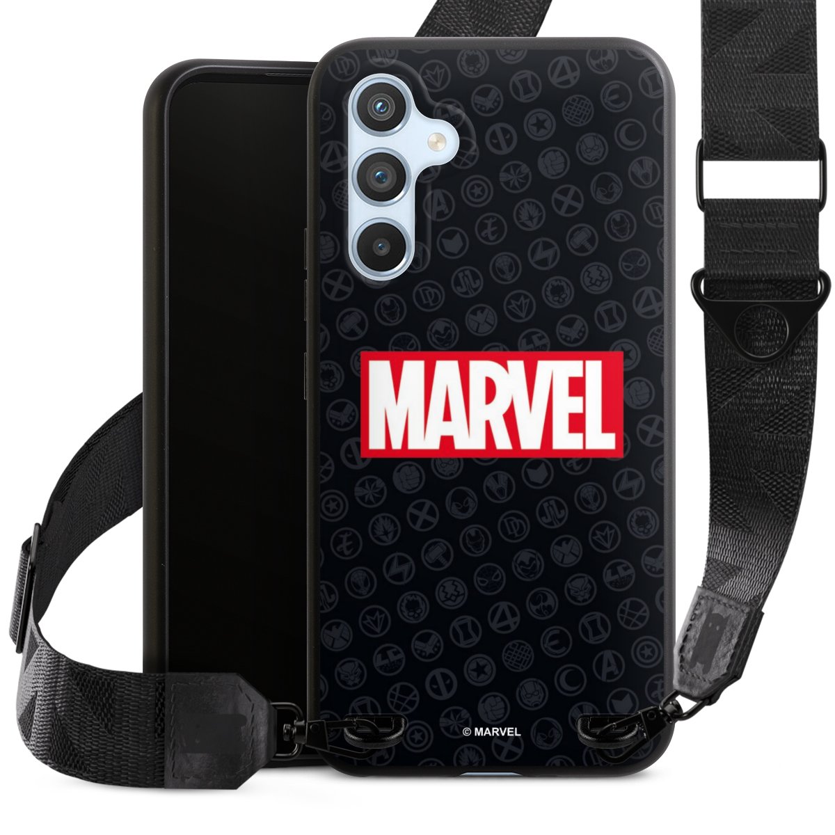 Marvel Logo Zwart Rood