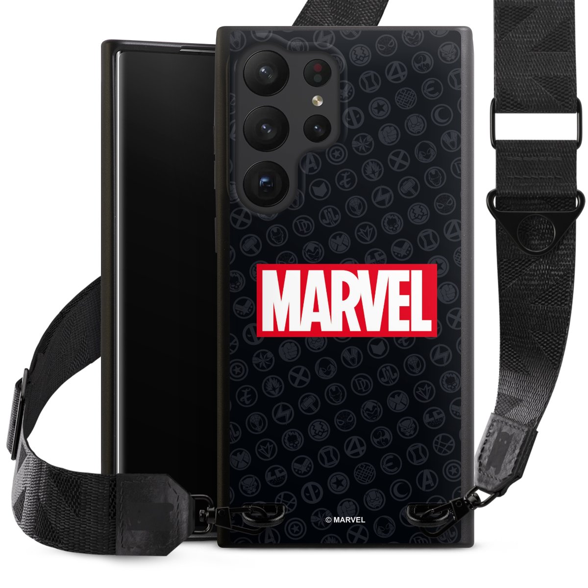 Marvel Logo Black Red 