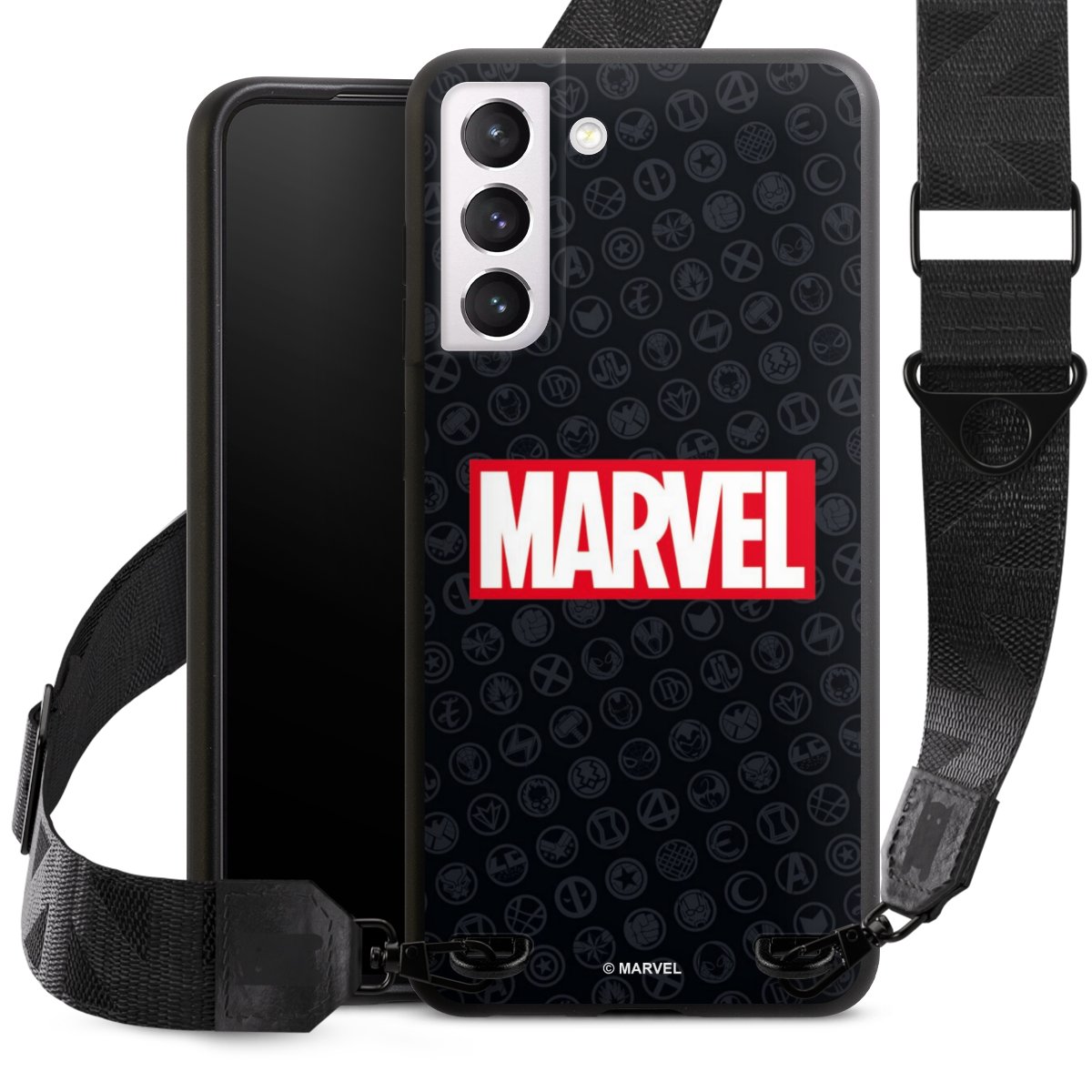 Marvel Logo Black Red 