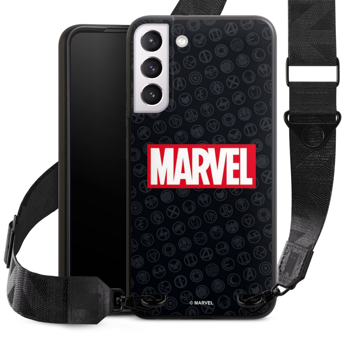 Marvel Logo Black Red 