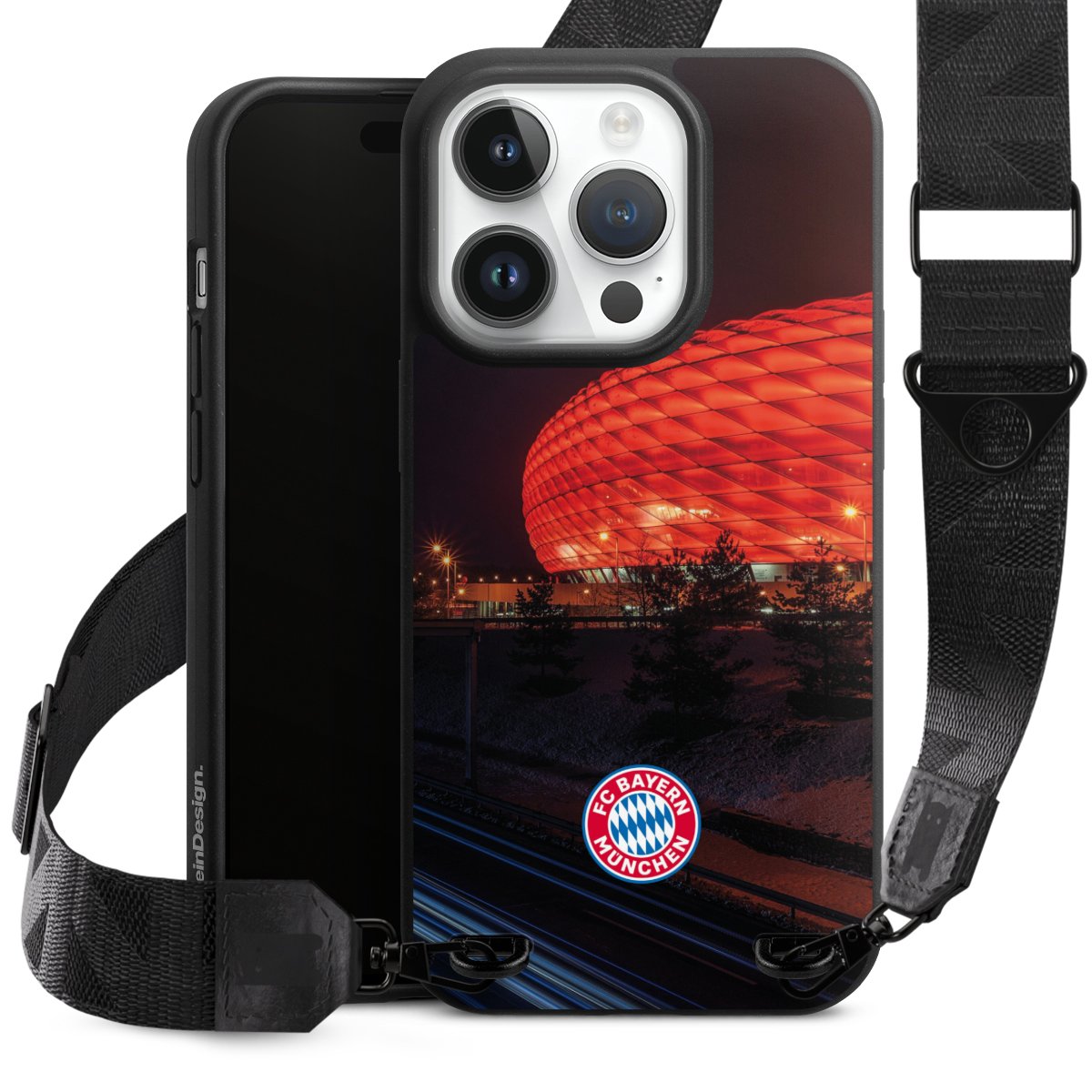 Allianz Arena bei Nacht FCB