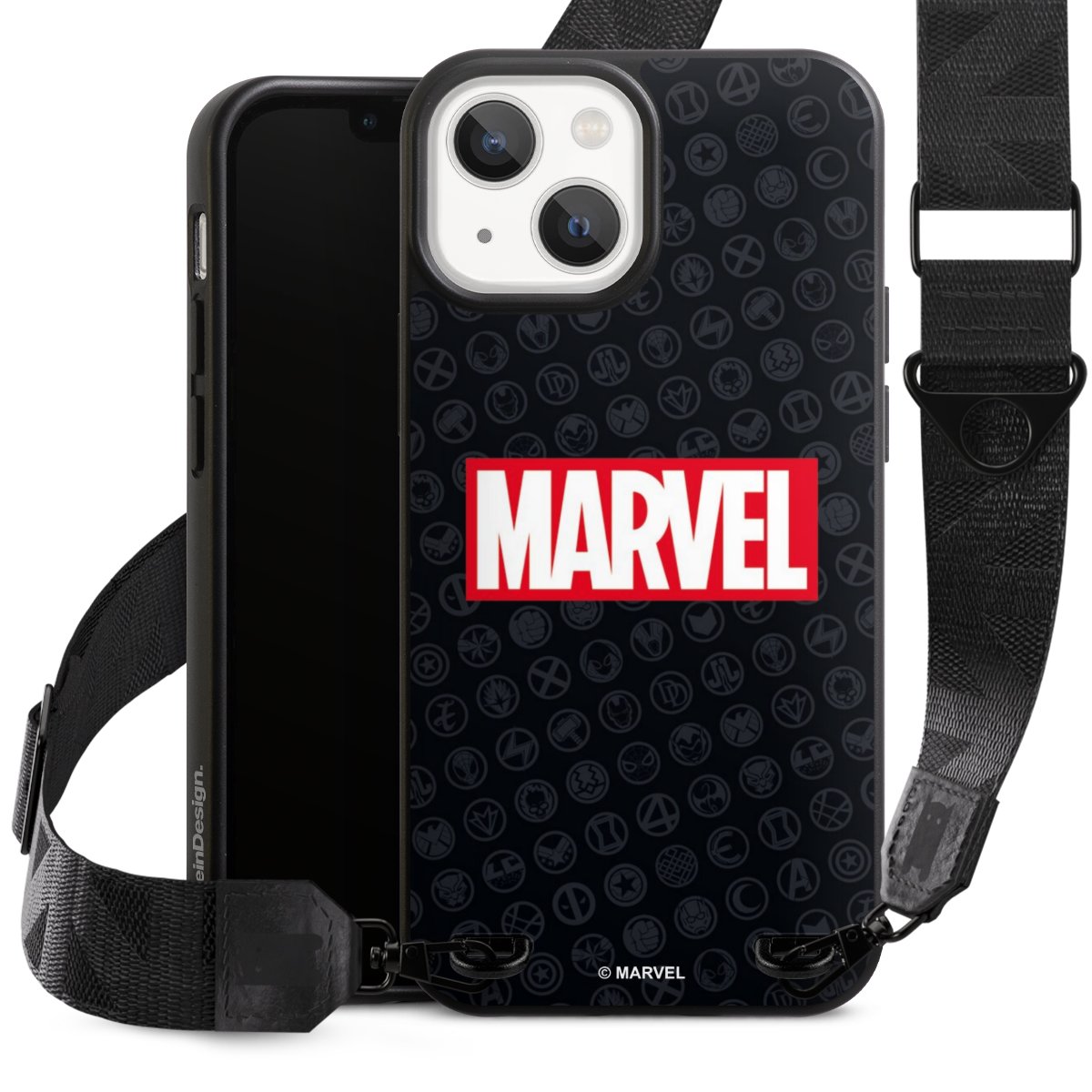 Marvel Logo Noir Rouge