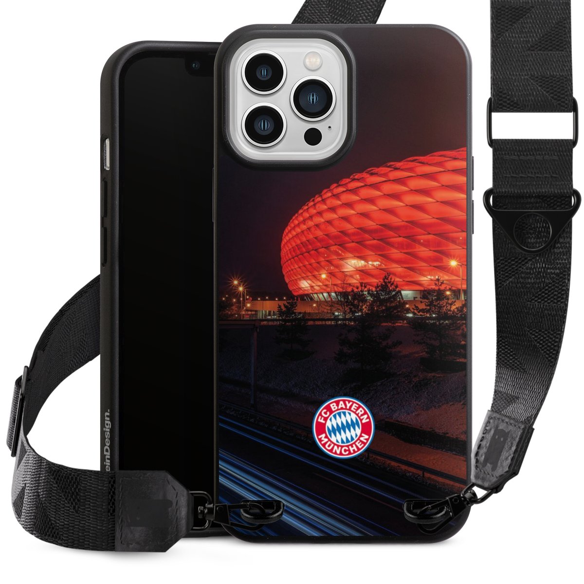 Allianz Arena bei Nacht FCB