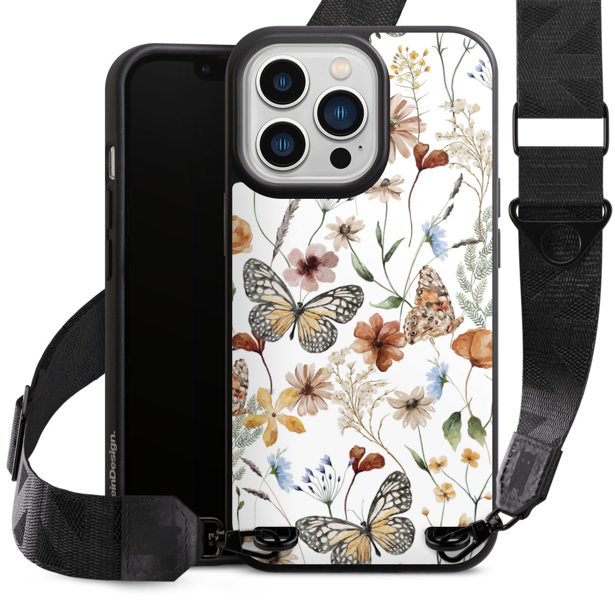 Wildflowers and Butterflies Pattern